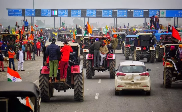 20 हजार किसान दिल्ली की ओर
